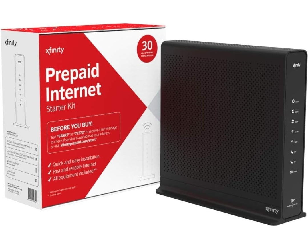 Xfinity Prepaid Internet Starter Kit