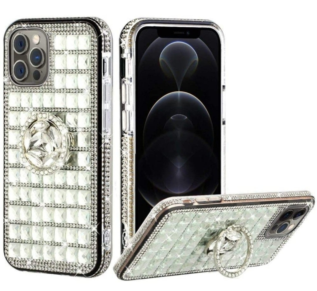 iPhone 13 Pro Max Ring Stand on Silver