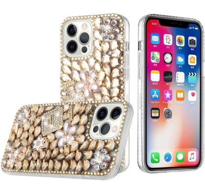 iPhone 13 Pro Pearl Flowers/Perfume Gold