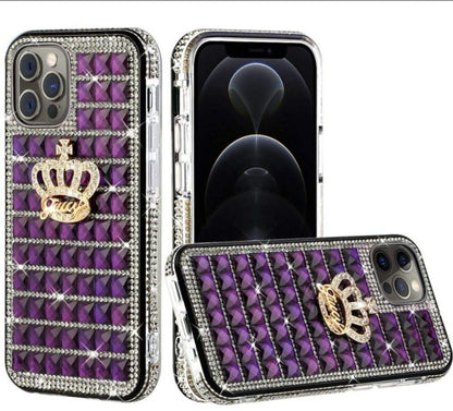 iPhone 13 Pro Max Crown On Purple