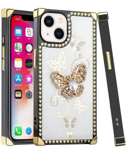 iPhone 13 Pro Garden Butterflies White