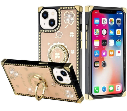 iPhone 13 Pro Good Luck Floral Gold