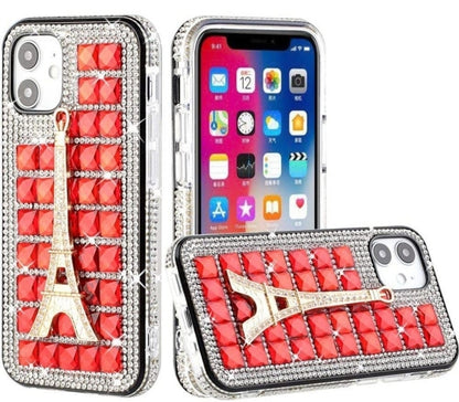 iPhone 13 Pro Eiffel Tower On Red