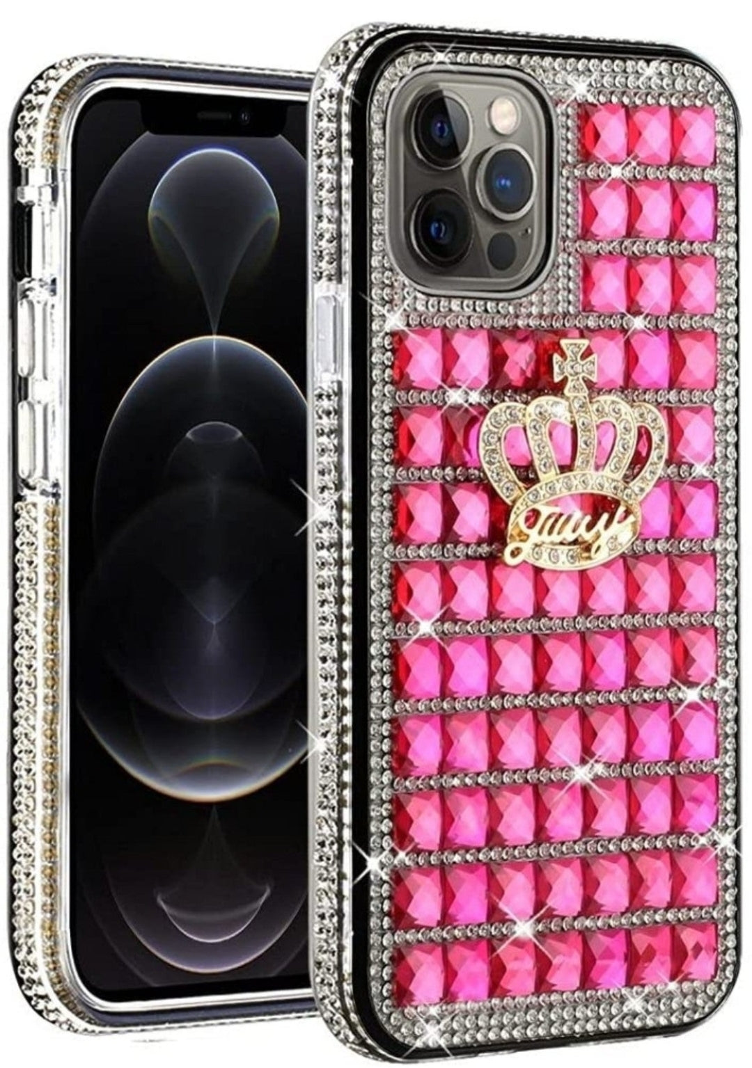 iPhone 13 Pro Crown On Pink