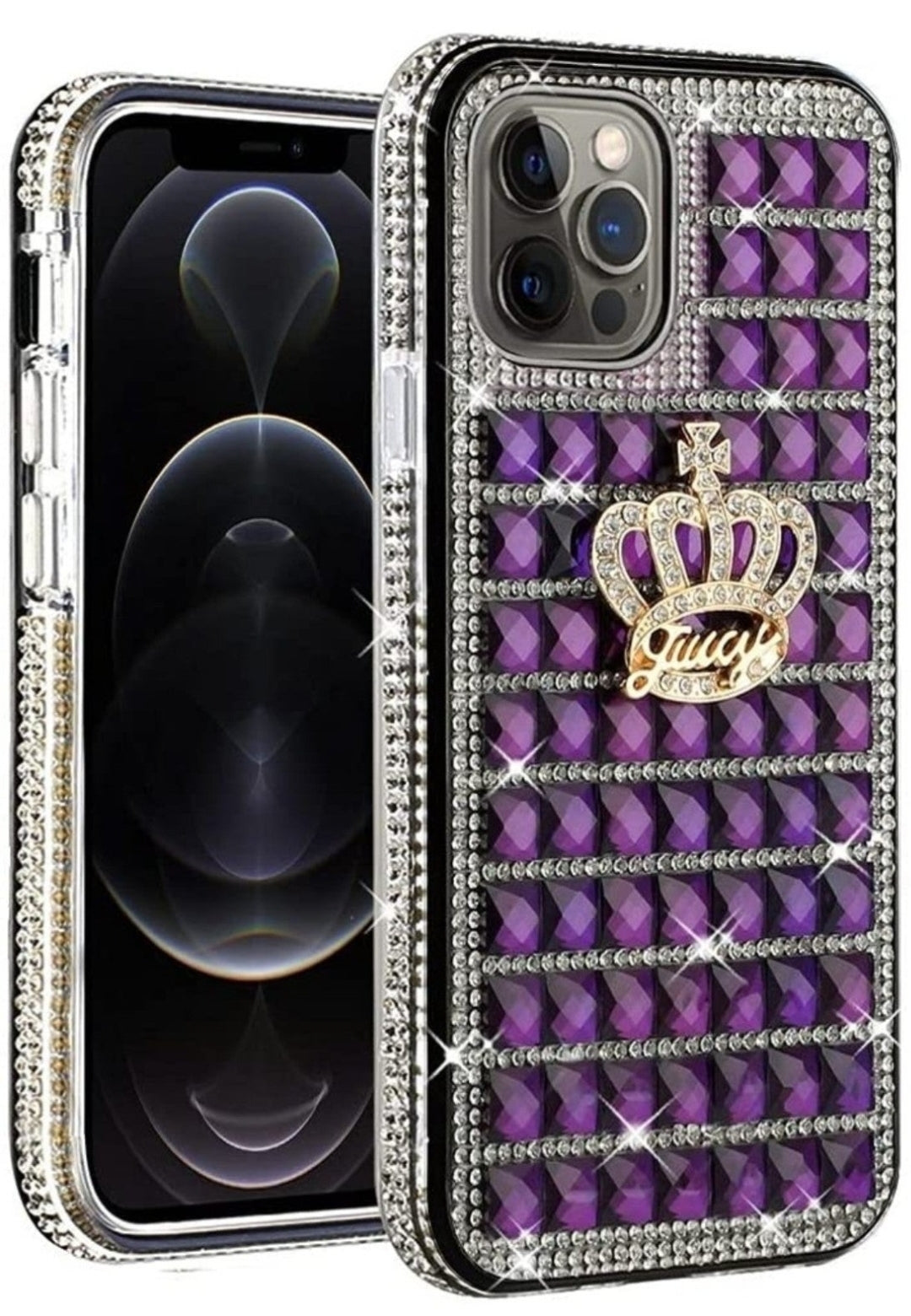 iPhone 13 Pro Crown On Purple