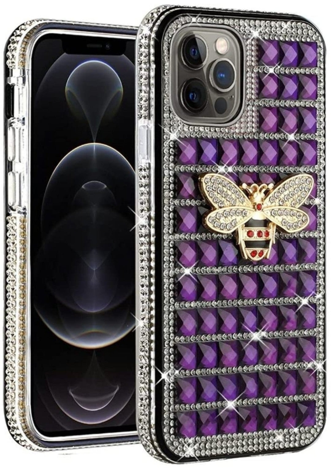 iPhone 13 Pro Bee On Purple