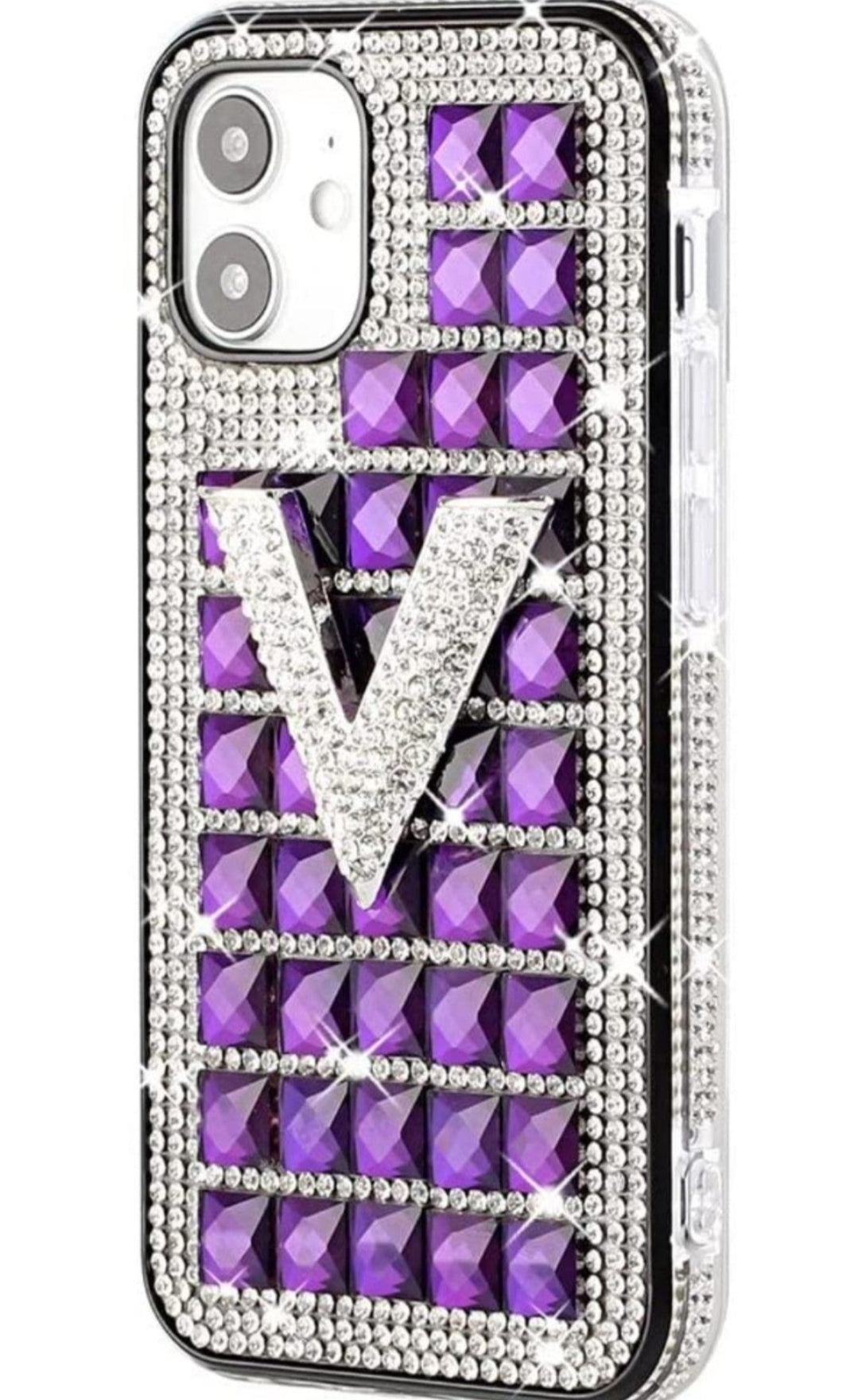 iPhone 13 Pro Max V On Dark Purple