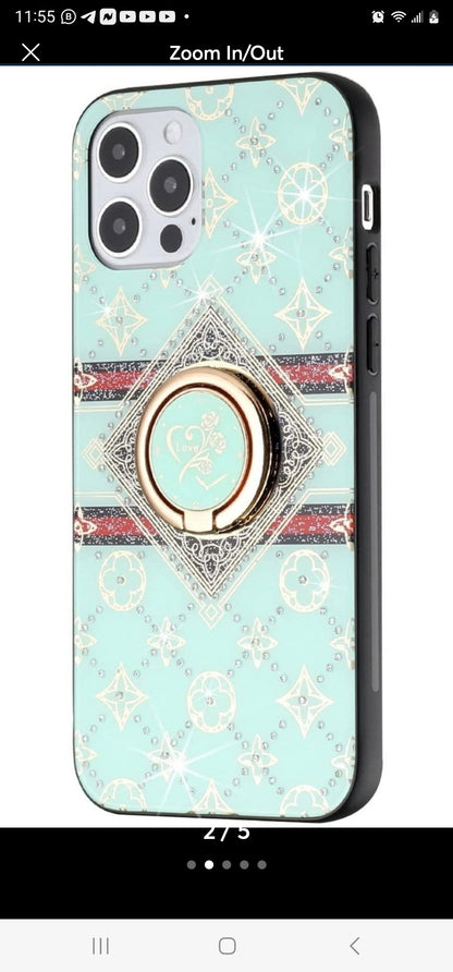 iPhone 13 Pro Love Floral Teal