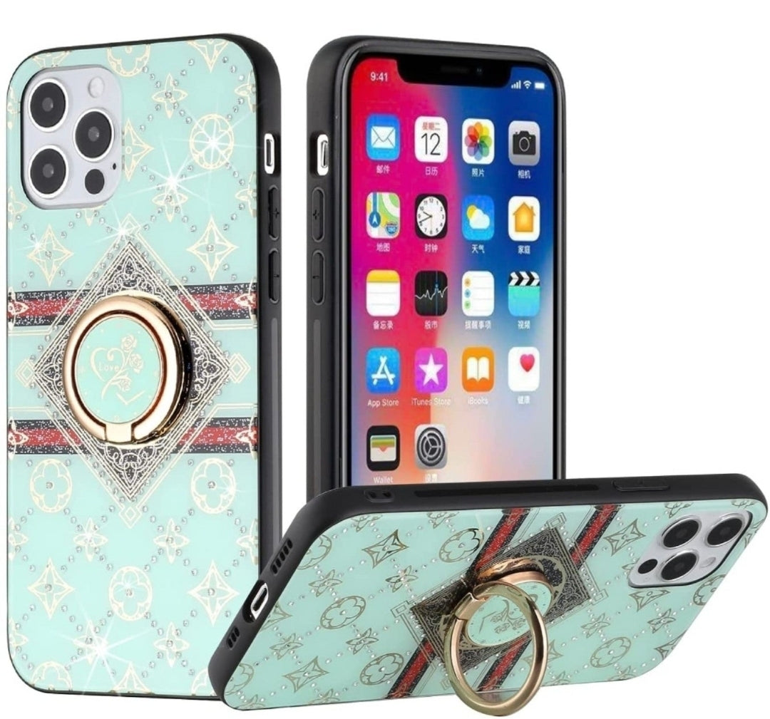 iPhone 13 Pro Love Floral Teal