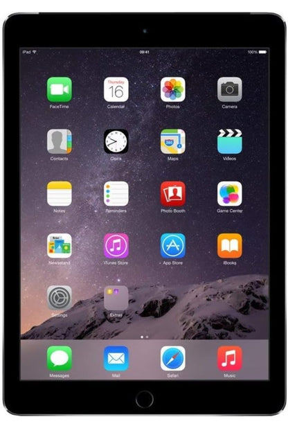 Apple iPad Air 2, 16 GB, Space Gray (Renewed)