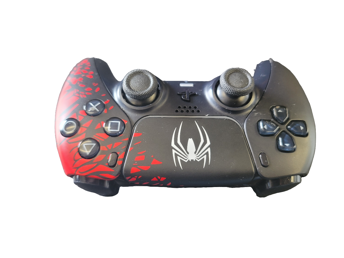 Authentic Custom PS5 DualSense Wireless Controller (Renewed) - Spider-Man